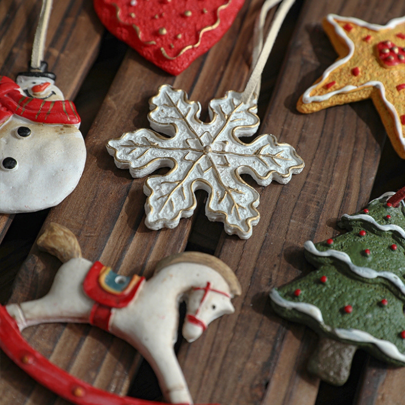 Handmade Vintage Christmas Ornaments | Christmas Gifts | Hand Painted Art