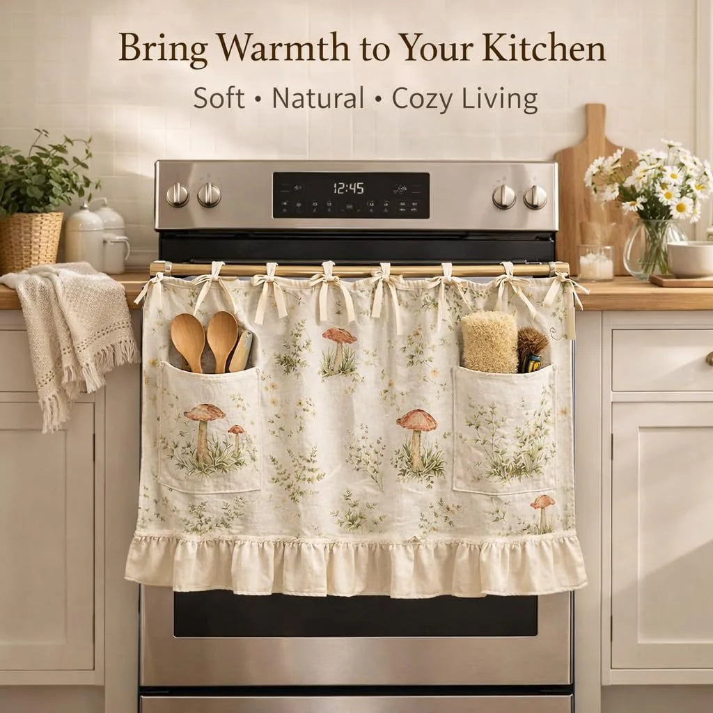 🔥Seasonal Bow Oven Door Cover
