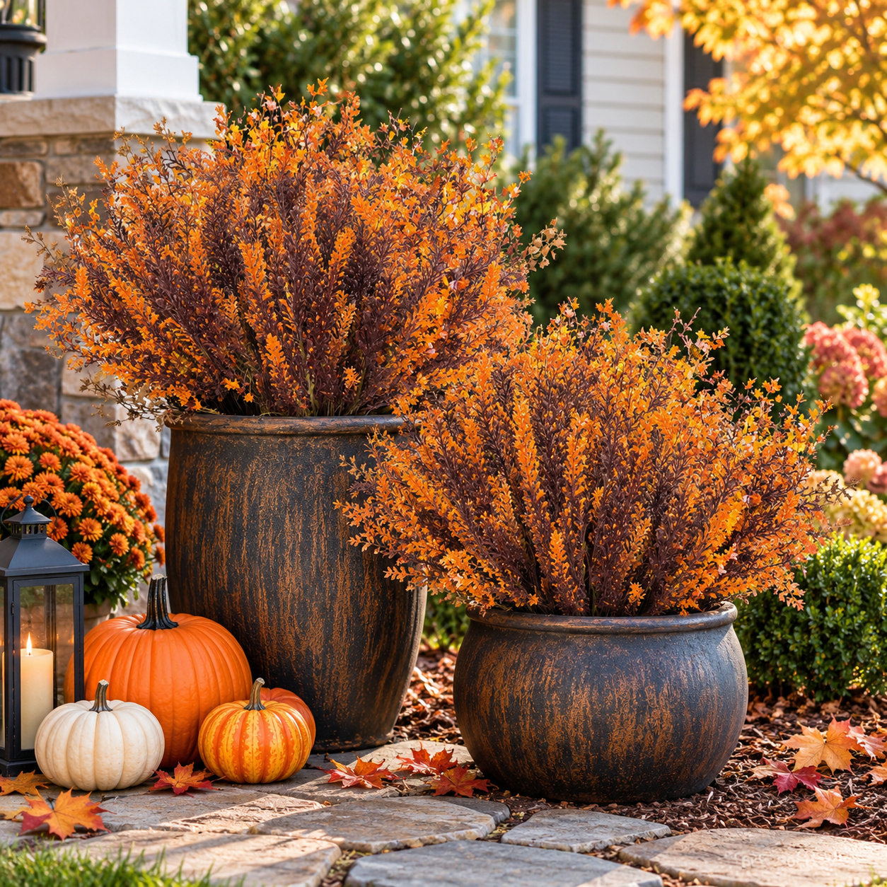 🏆2026 HOT SALE🍁Faux Fall Heather Stems🍂