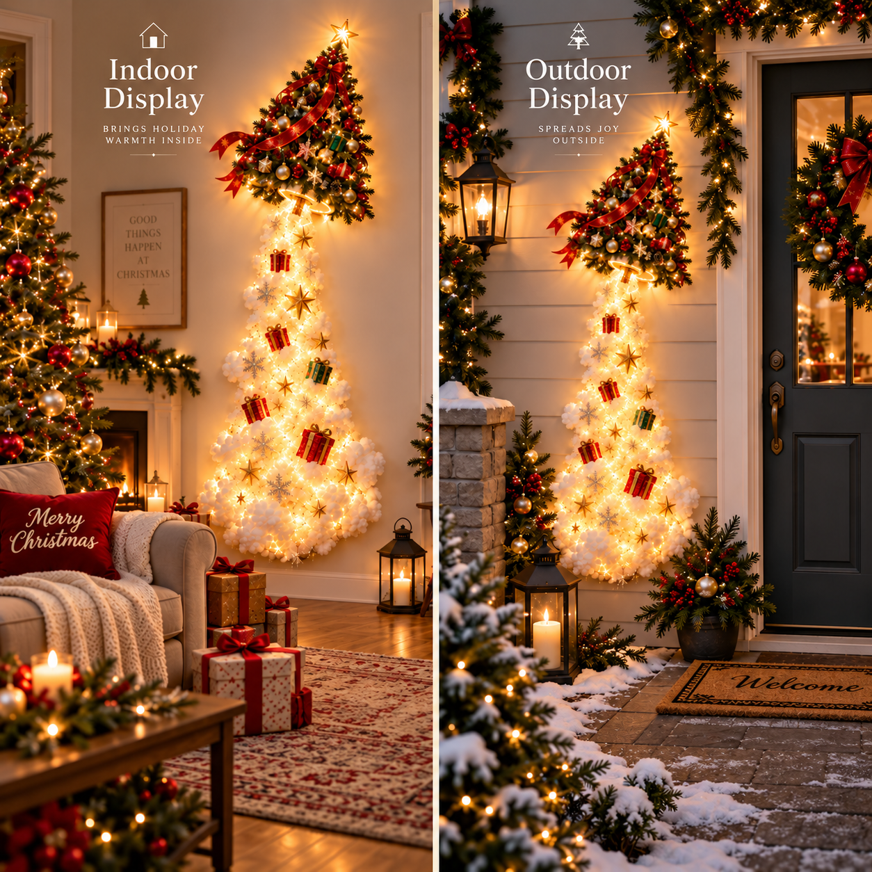 ✨Christmas Magic Trail Wall Light - A Little Christmas Magic, Right on Your Wall✨