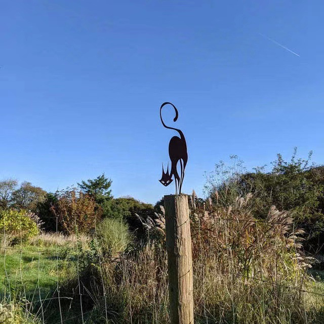 😸Vintage Cat Iron Ornament