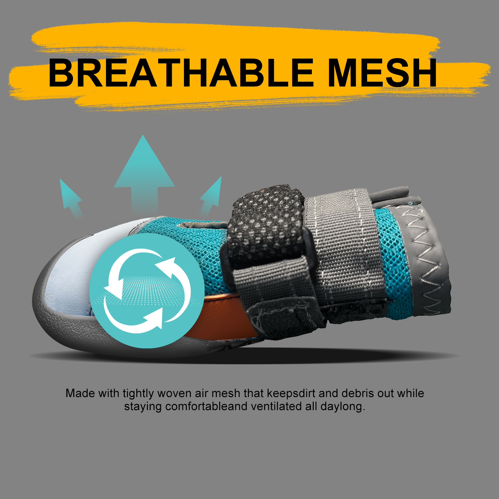 🐕🐶New innovative light-up colorful breathable dog shoes