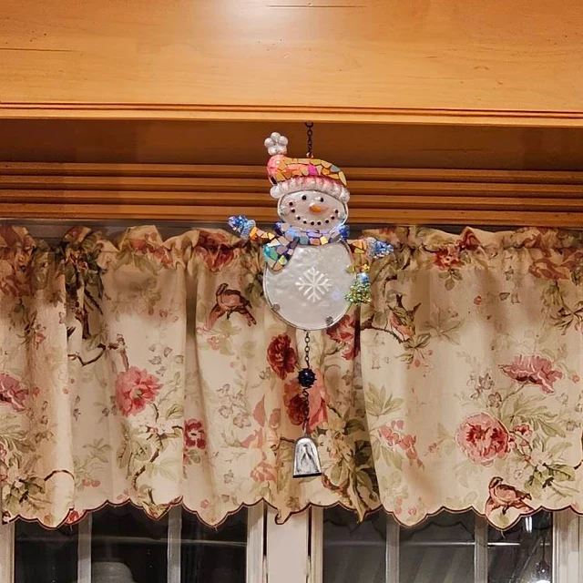 Snowman Wind Chime | Winter Hanging Decoration