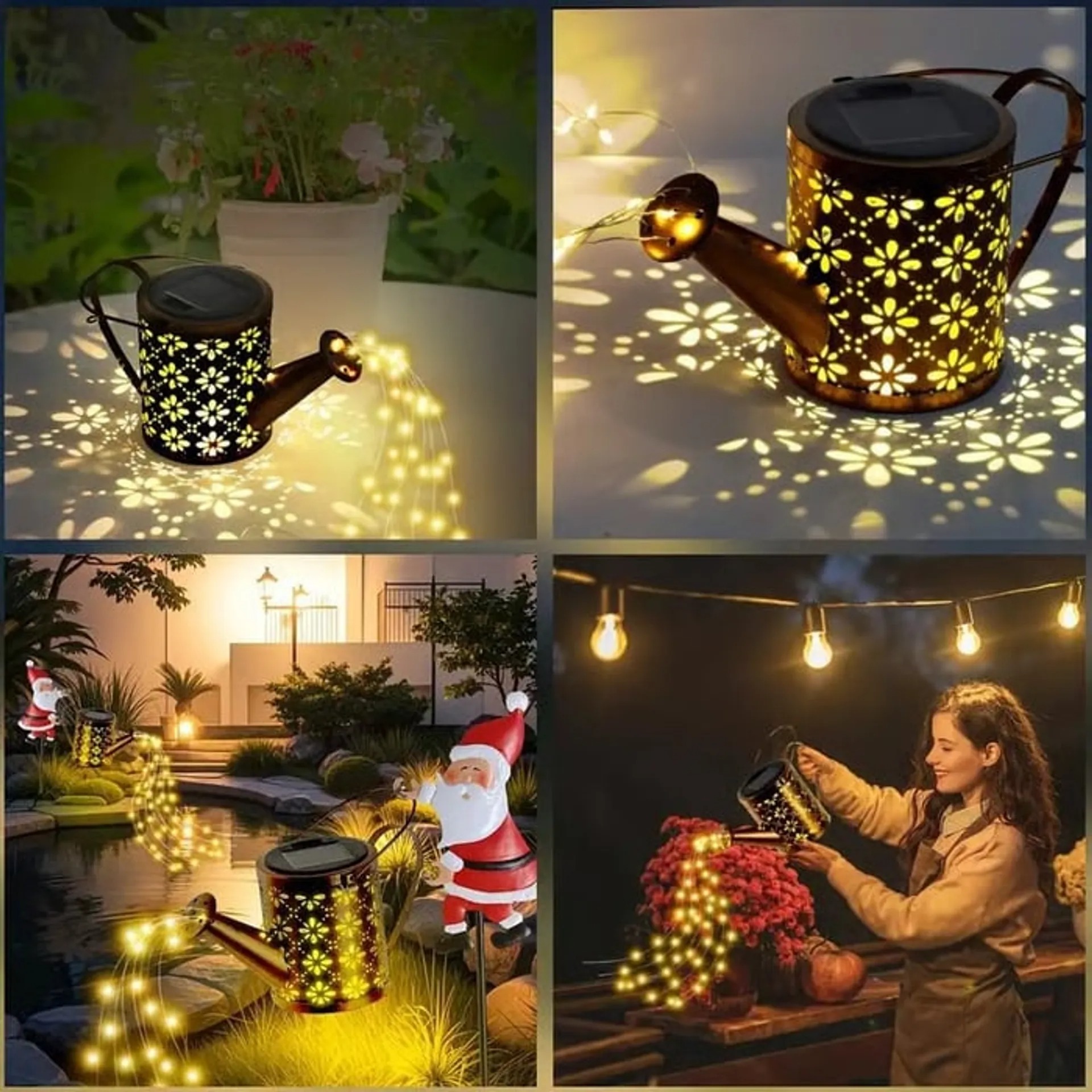 🎄Christmas Early Bird Sale – 🎅Christmas Solar Kettle Lights Garden Lawn Decorative Lights 