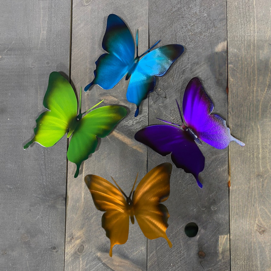 Monarch Butterfly Metal Decorative Art