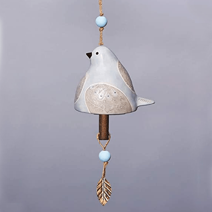 Vintage bird wind chimes