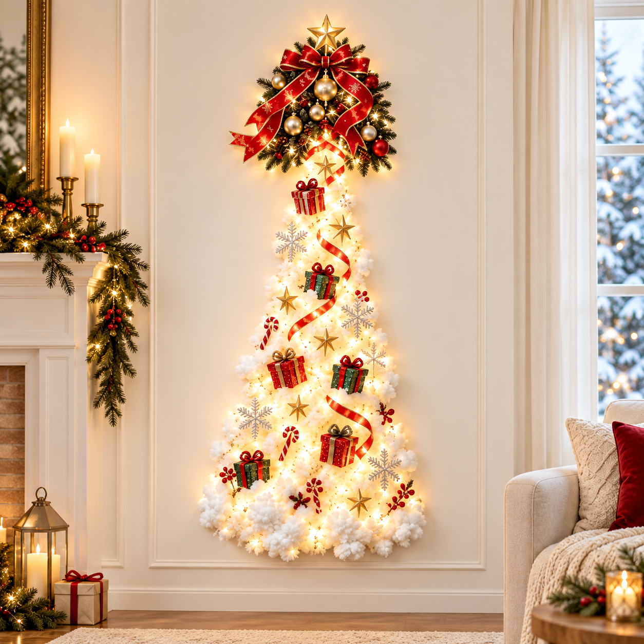 ✨Christmas Magic Trail Wall Light - A Little Christmas Magic, Right on Your Wall✨