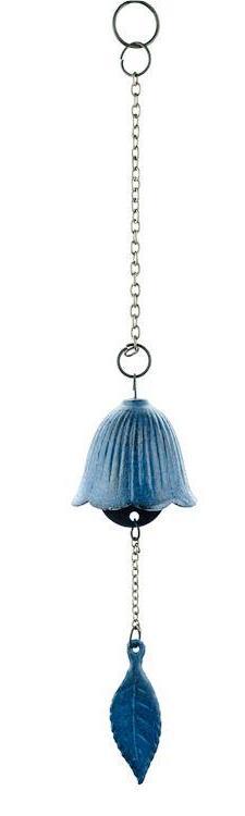 Japanese cast iron wind chime hanging