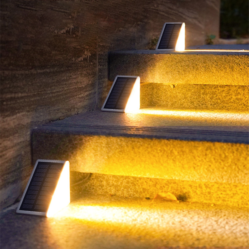 POTIWELL Solar Stair Lights 12 Pack