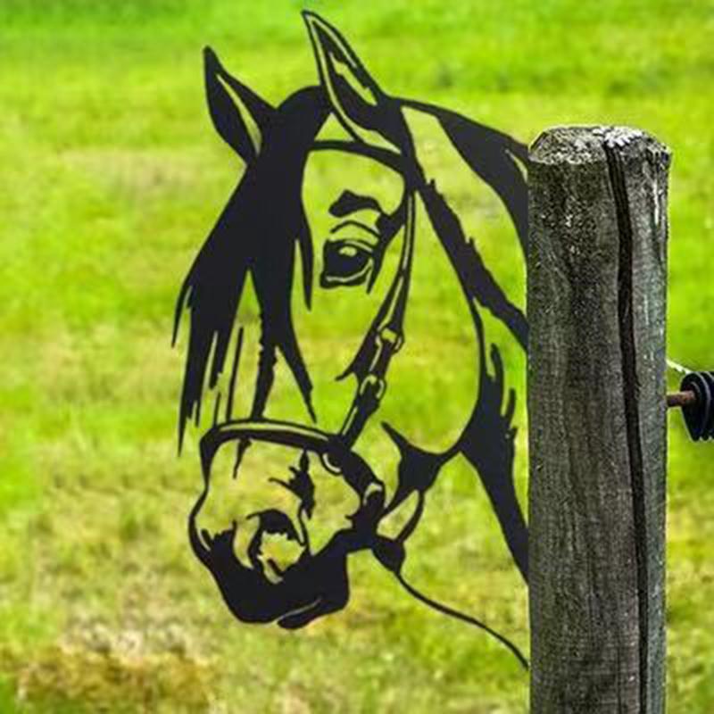 Garden Farm Peep Animals Metal Artwork Decoration