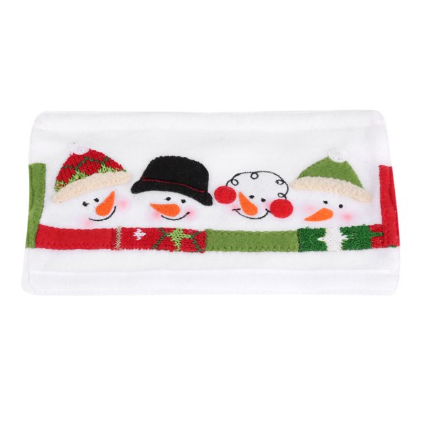 🌟Set of 3 Kitchen Handle Covers | Snowman Christmas Decorations