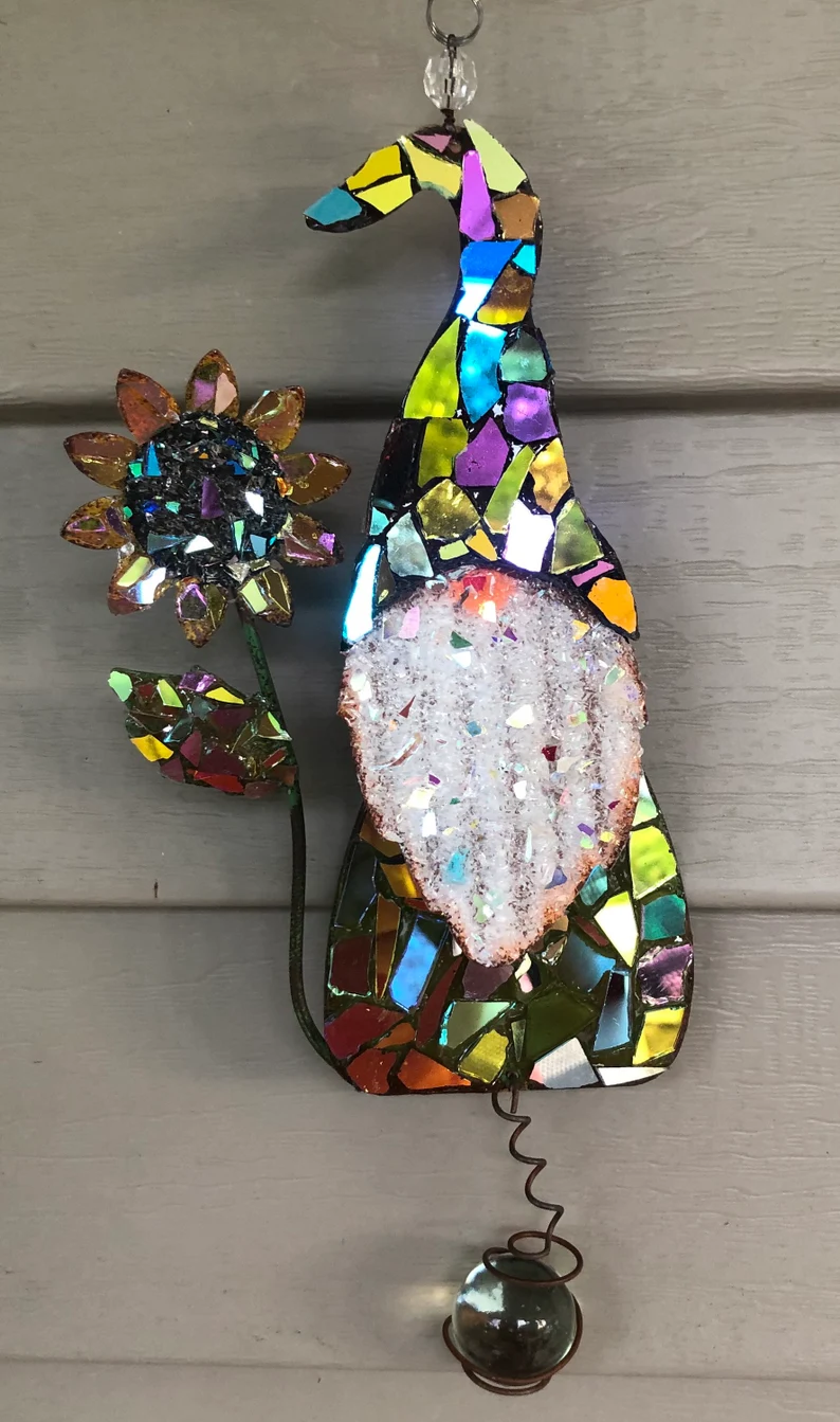 Gnome SunCatcher.. garden gnome