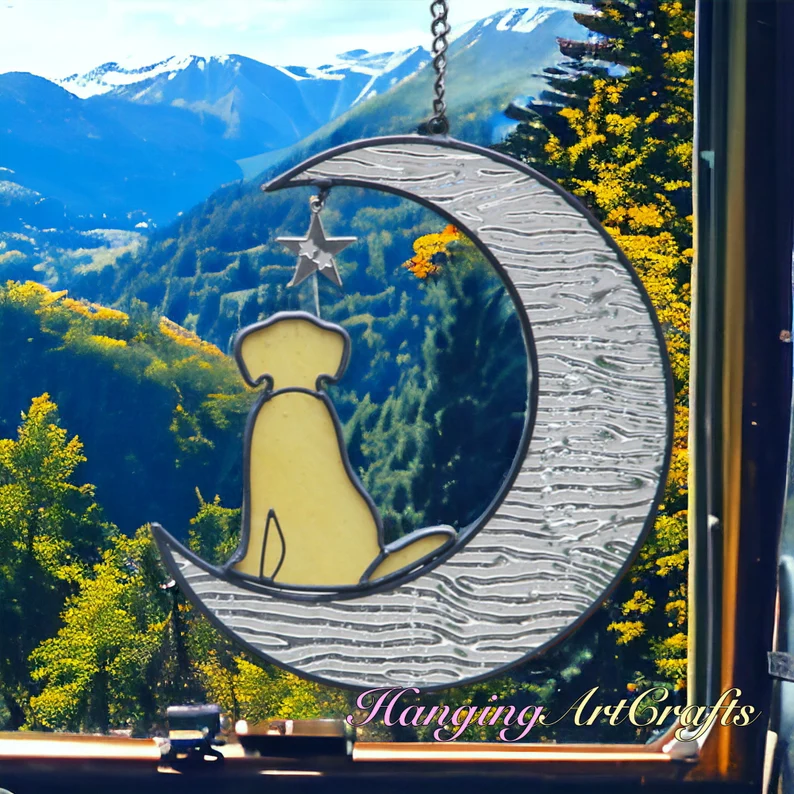 Dog Suncatcher,suitable for gift giving and decoration for dog lovers