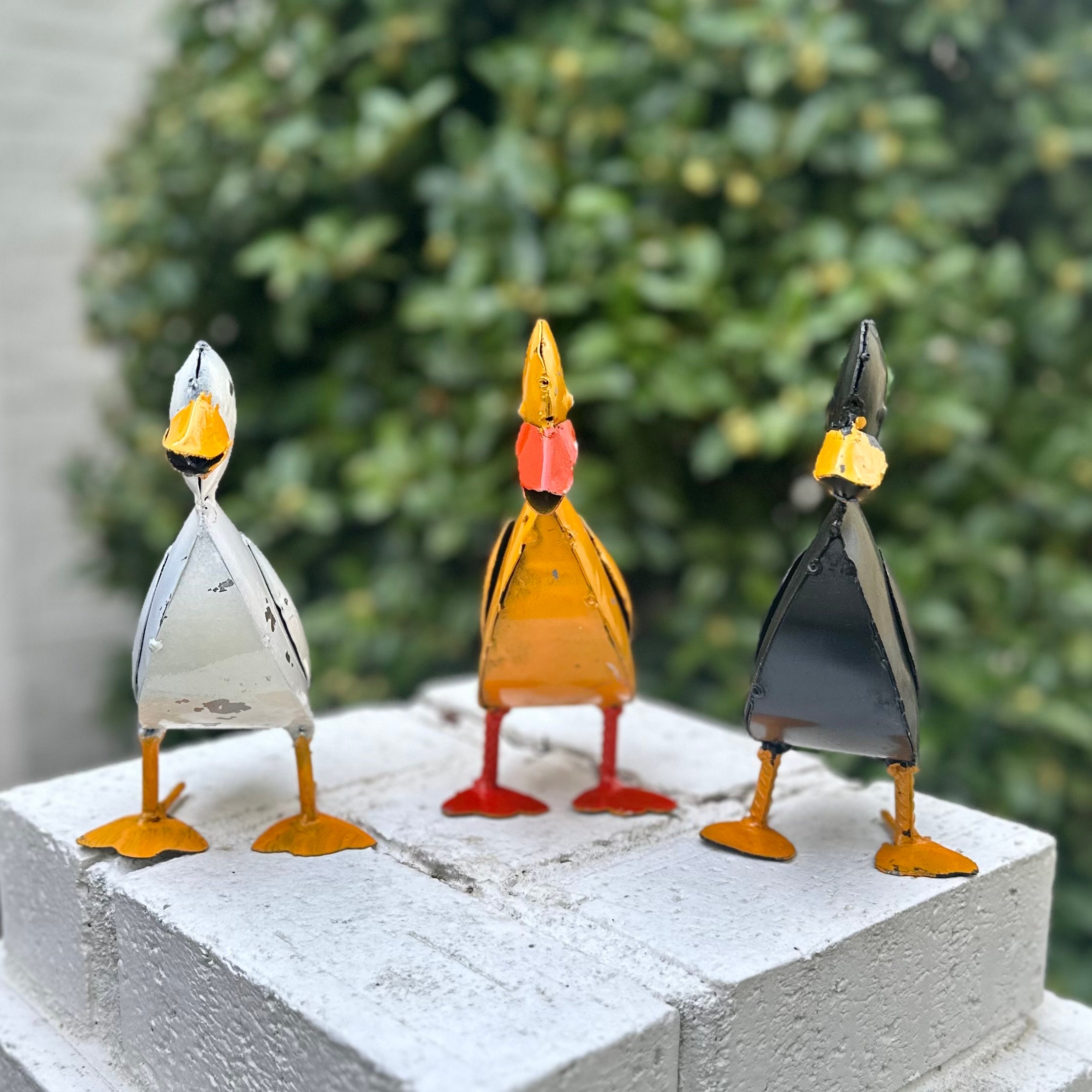Baby Duck-Mini-Metal-Garden-Yard Art