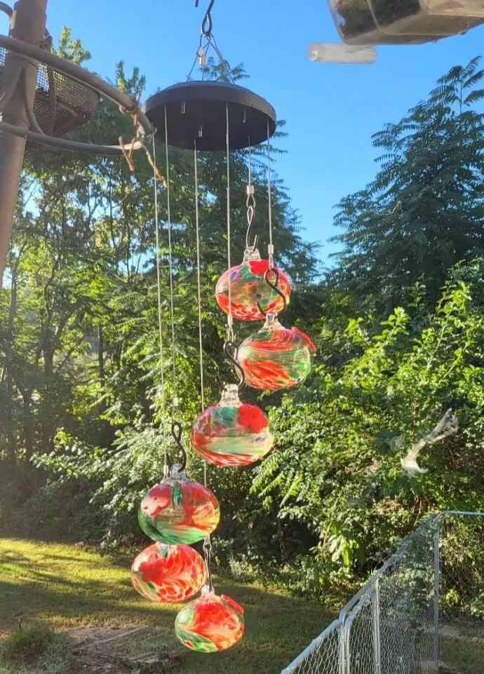 Charming Wind Chimes Hummingbird feeders