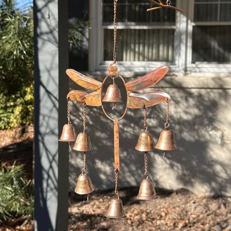 Dragonfly with Bells Wind Chime