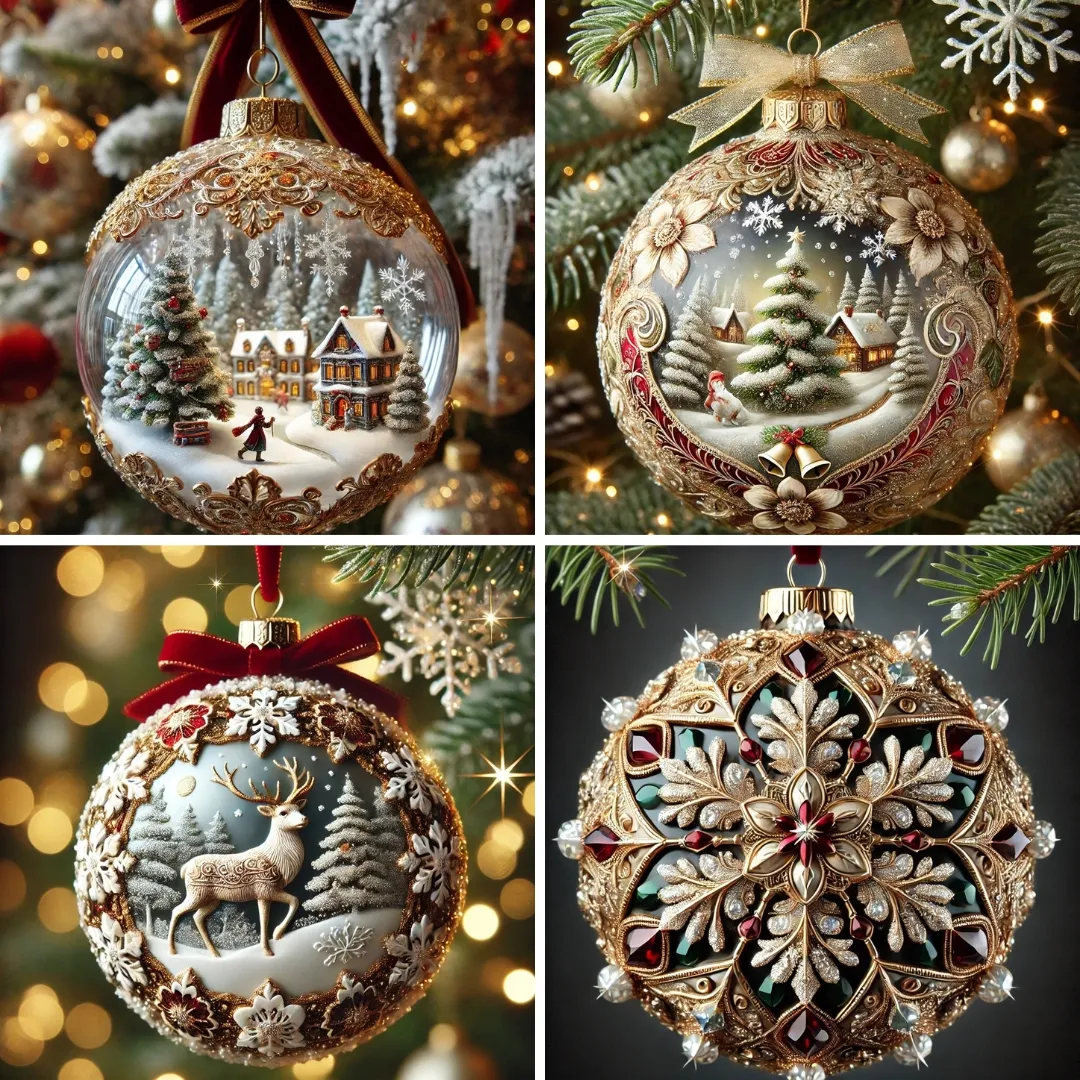 🎄3D fairy tale planet Christmas ornaments | Christmas tree decorations | Christmas gifts