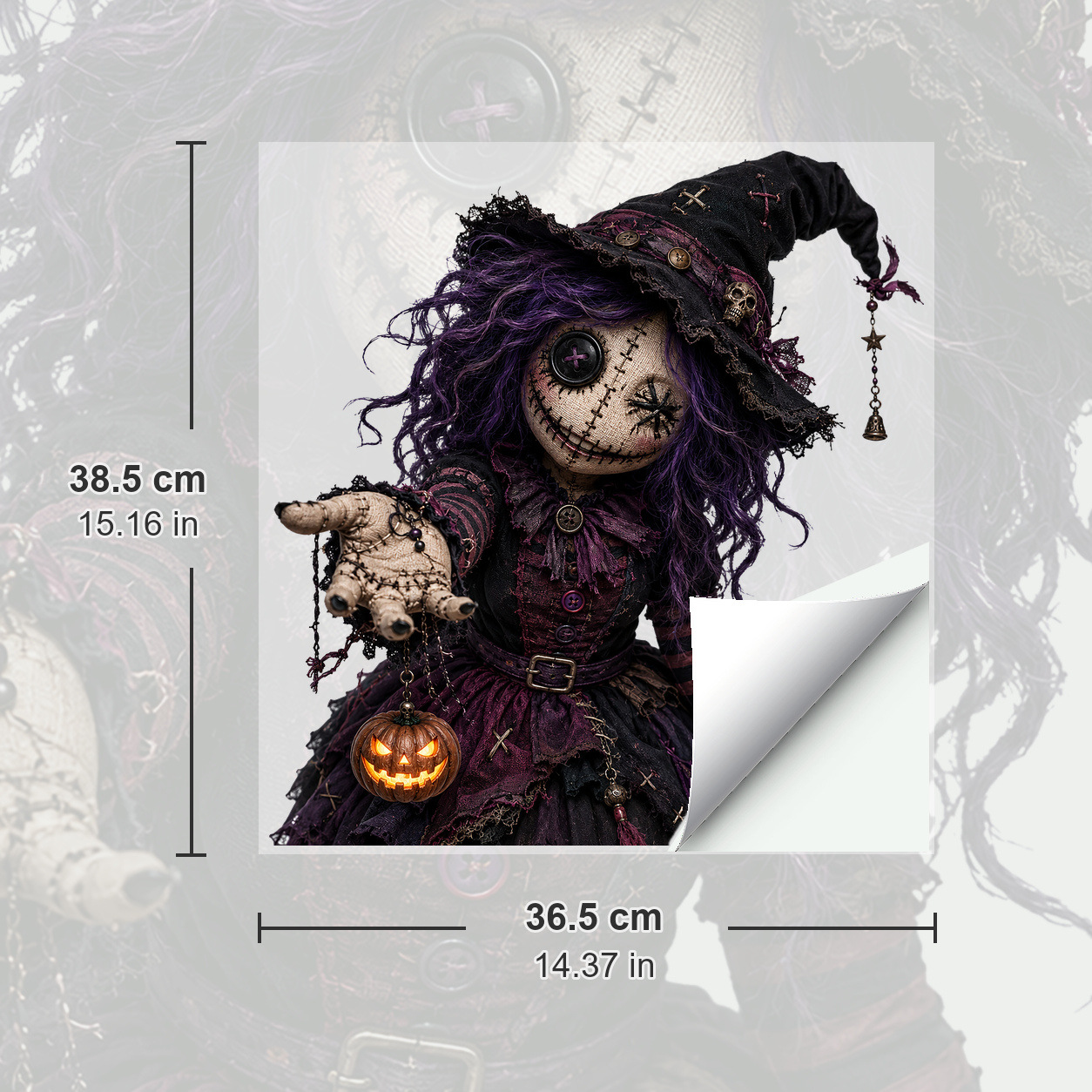 🎃👻Halloween Break-In 3D Wall Decals