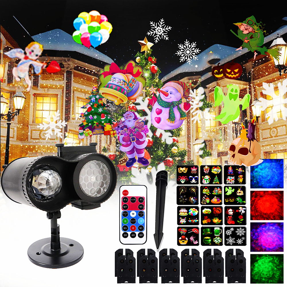 [Copy]🎃Turn Your Home into a Spooky Halloween Wonderland | 12 in 1 Halloween Projector Lights Outdoor 2026 Upgrade 3D Dynamic Window Indoor Decorations