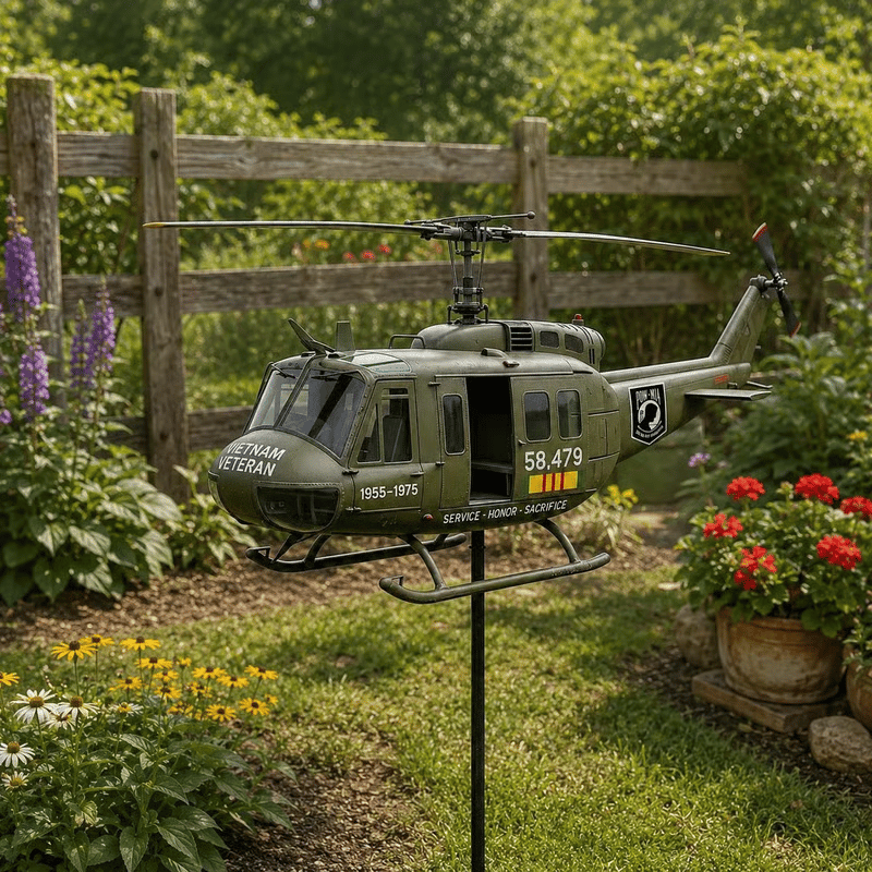🏆Last Day Promo: 49% OFF 🎖️-Vietnam Veteran CH-47 Chinook Helicopter Wind Spinner