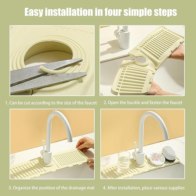 FACTORY DIRECT SALE - Faucet Guard & Draining Mat