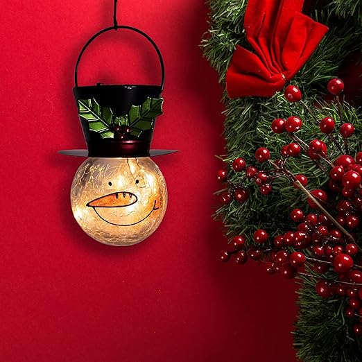 ☃️Snowman Solar Lanterns | Christmas Outdoor Waterproof Solar Lights