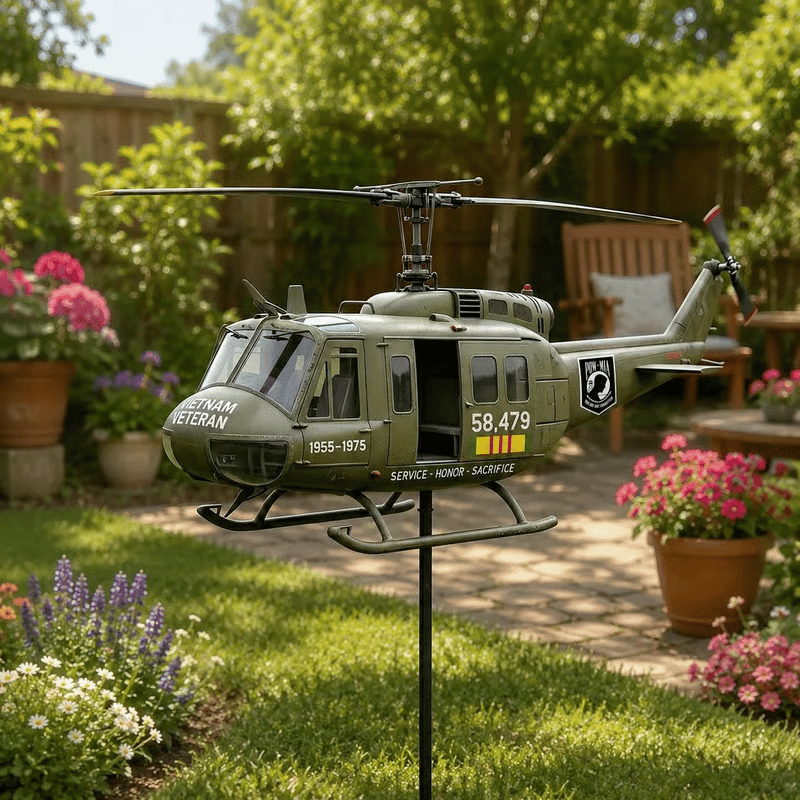 🏆Last Day Promo: 49% OFF 🎖️-Vietnam Veteran CH-47 Chinook Helicopter Wind Spinner