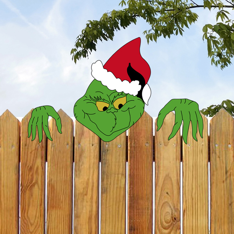 Garden Christmas Decoration Plaque