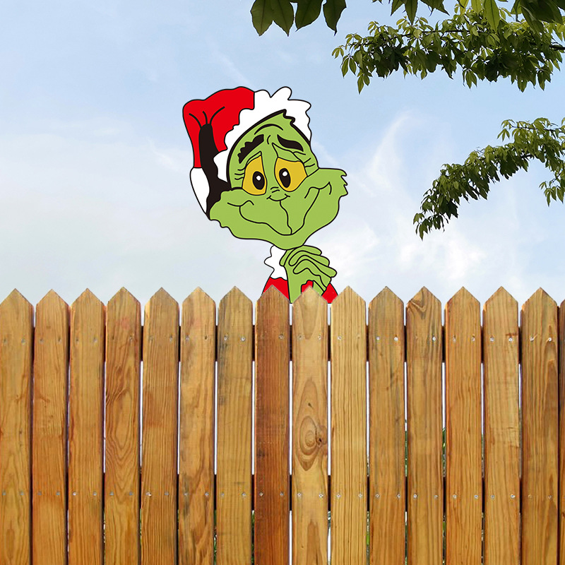 Garden Christmas Decoration Plaque