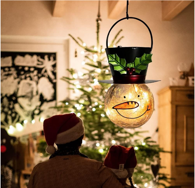 Snowman Solar Lanterns