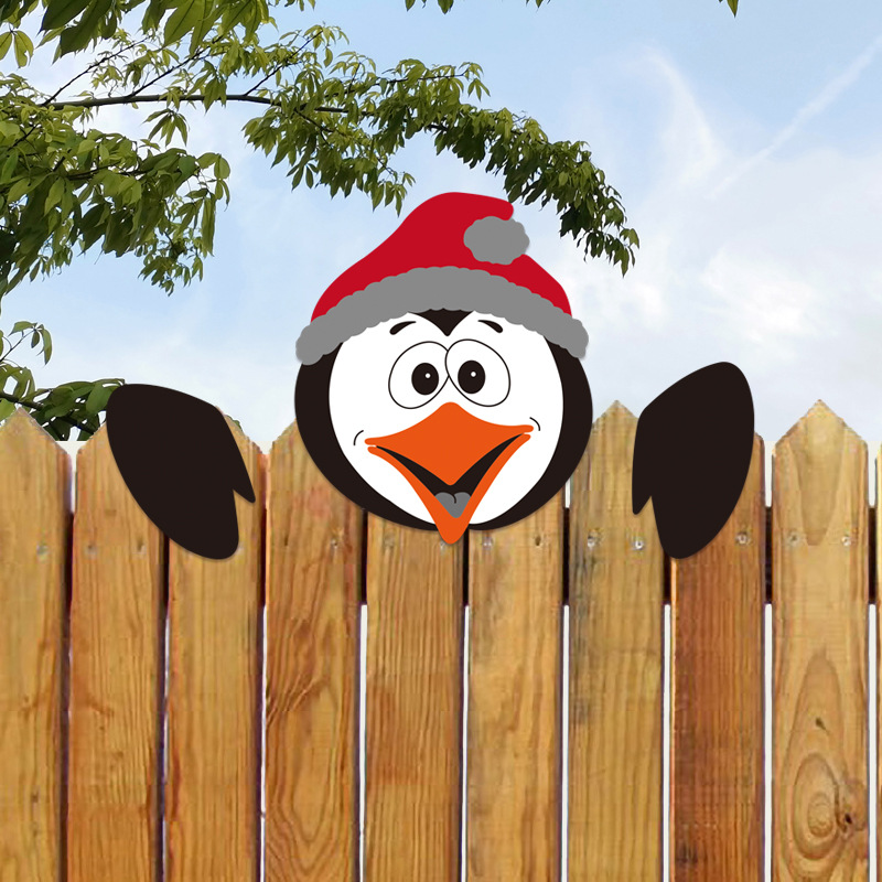 Garden Christmas Decoration Plaque