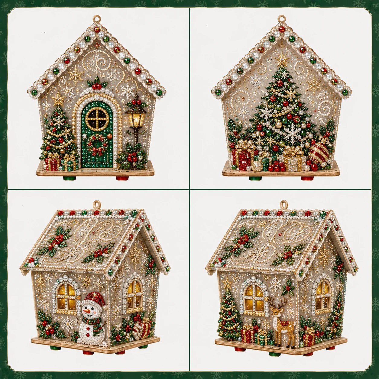 ❄️🎄🎀DIY Pearl Art - Christmas Collection