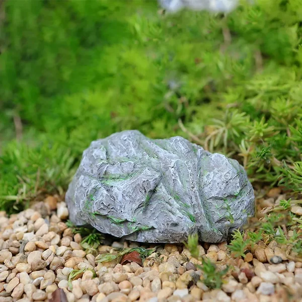 Outdoor Key Hidden Security Rock Stone Case Box
