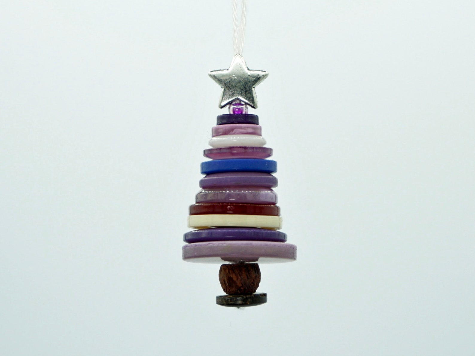 Button Christmas Tree Decoration