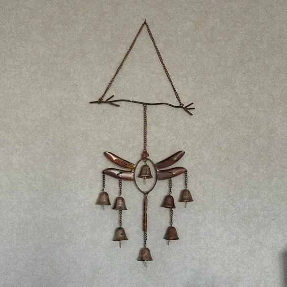 Retro creative dragonfly wind chime（Summer Flash Sale）