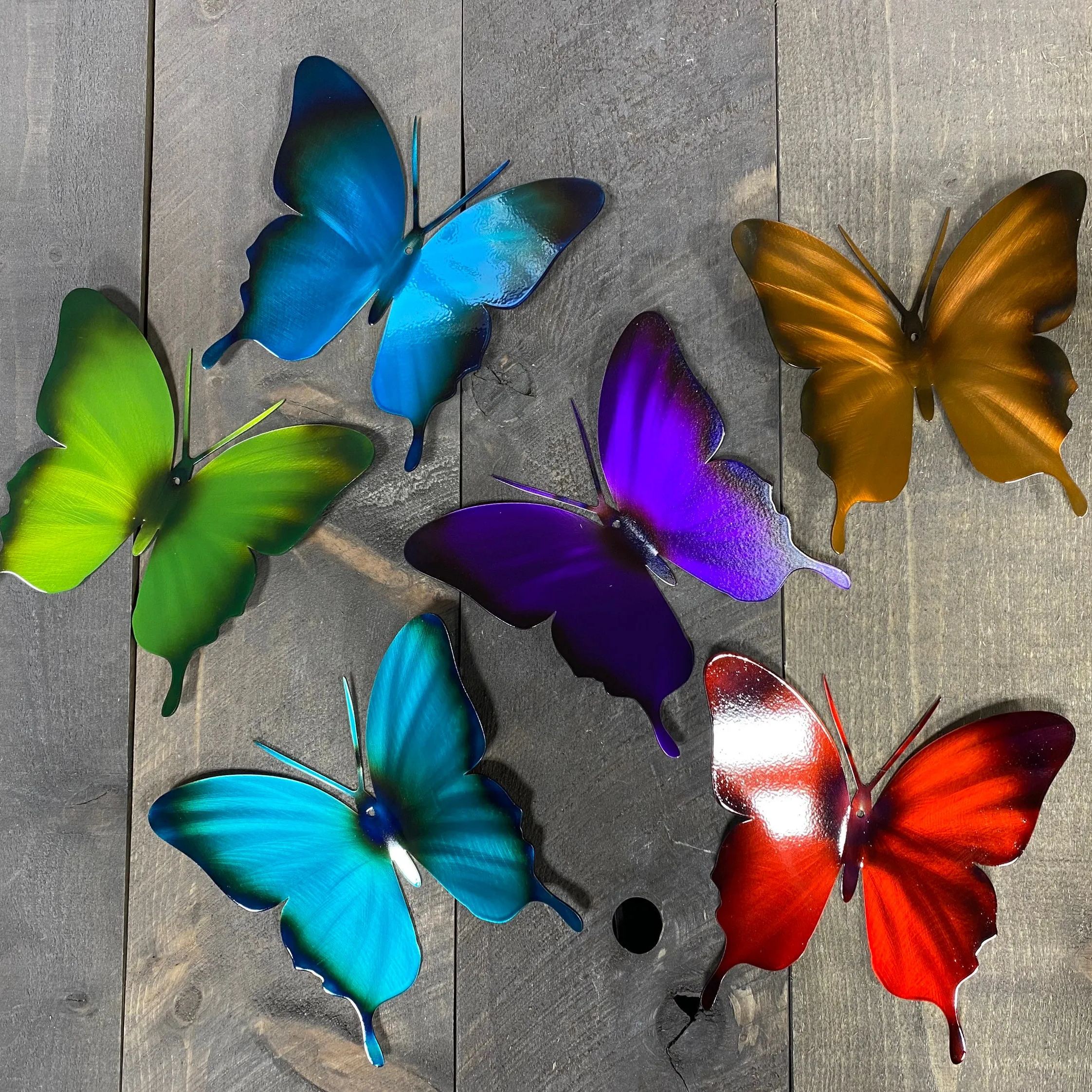 Monarch Butterfly Metal Decorative Art