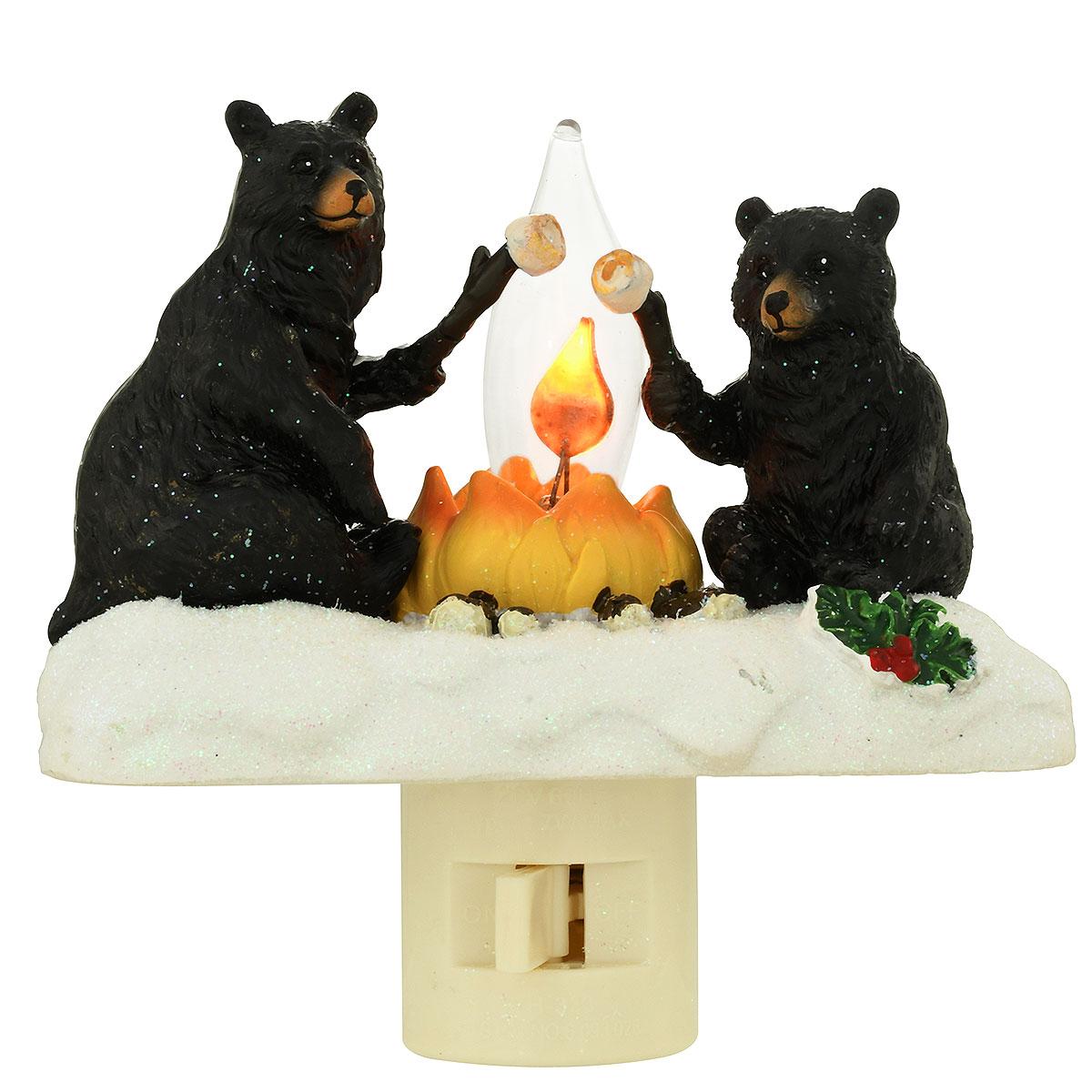 Ghost Campfire Flickering Nightlight
