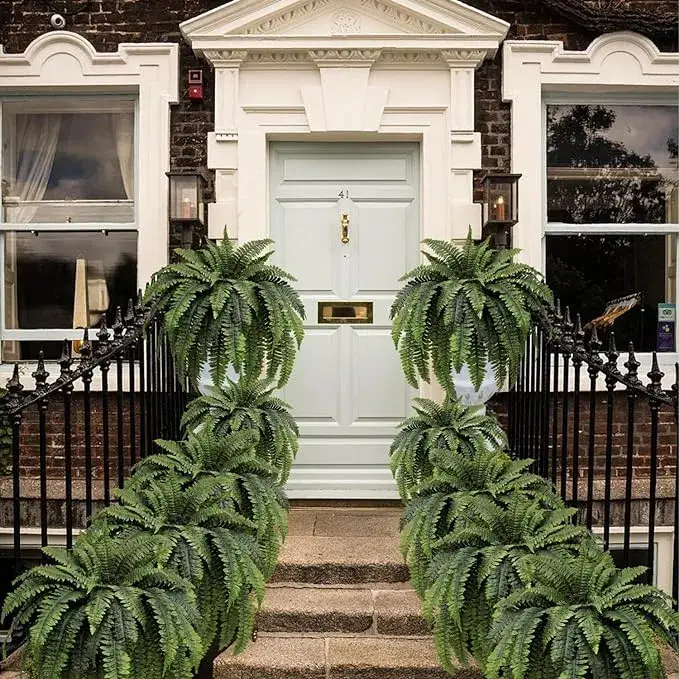 💥BUY 1 GET 1 FREE (2 PCS)🔥48Inch Large UV Artificial Ferns for Outdoors--No watering, No fading