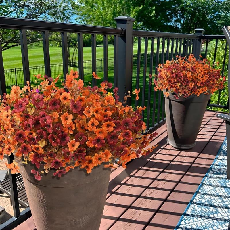 🔥Last Day 70% OFF - 🍁UV-Resistant Artificial Daisy Flowers  for Fall Decor Halloween
