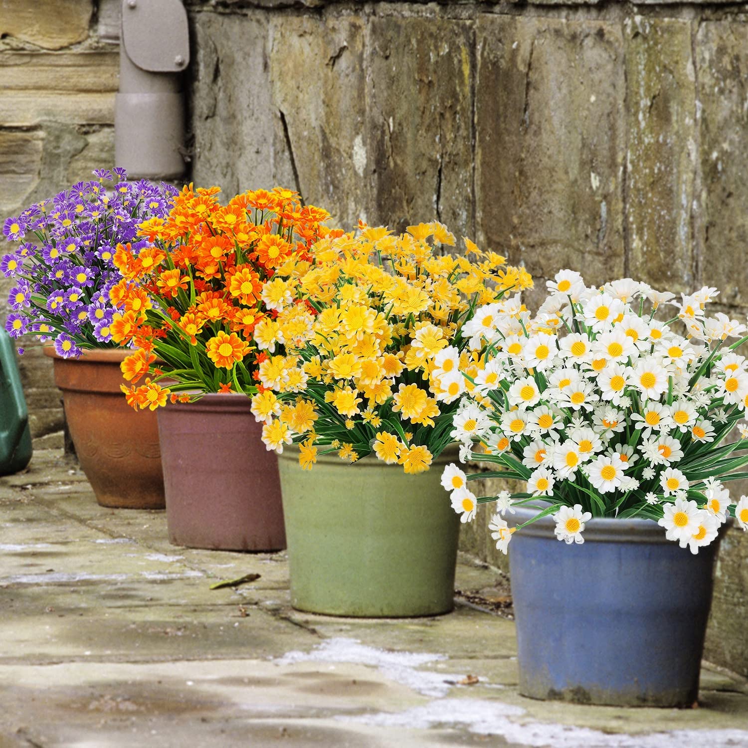 🔥Last Day 49% OFF--Artificial Daisies Flowers for Outdoors💐