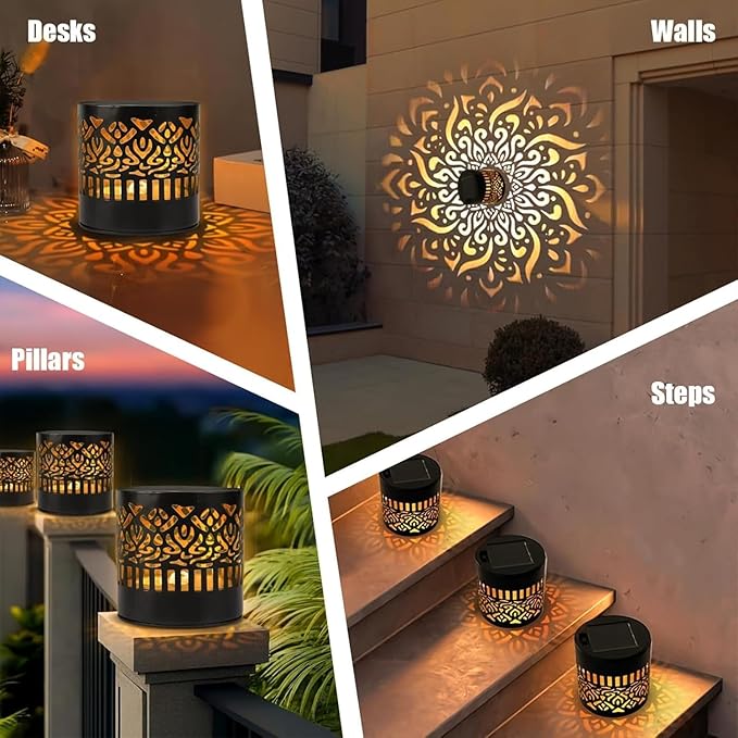 Decorative Solar Mandala Lights