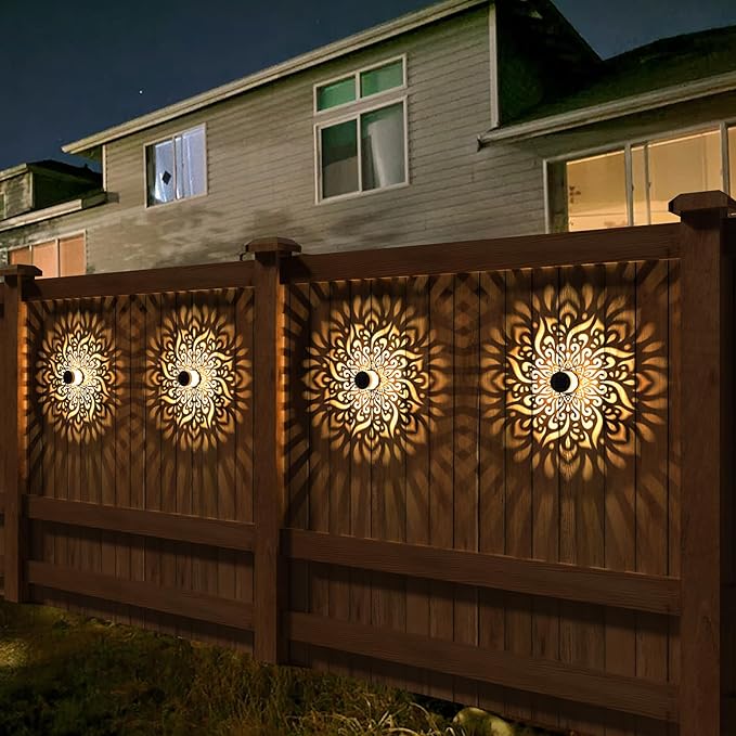 Decorative Solar Mandala Lights