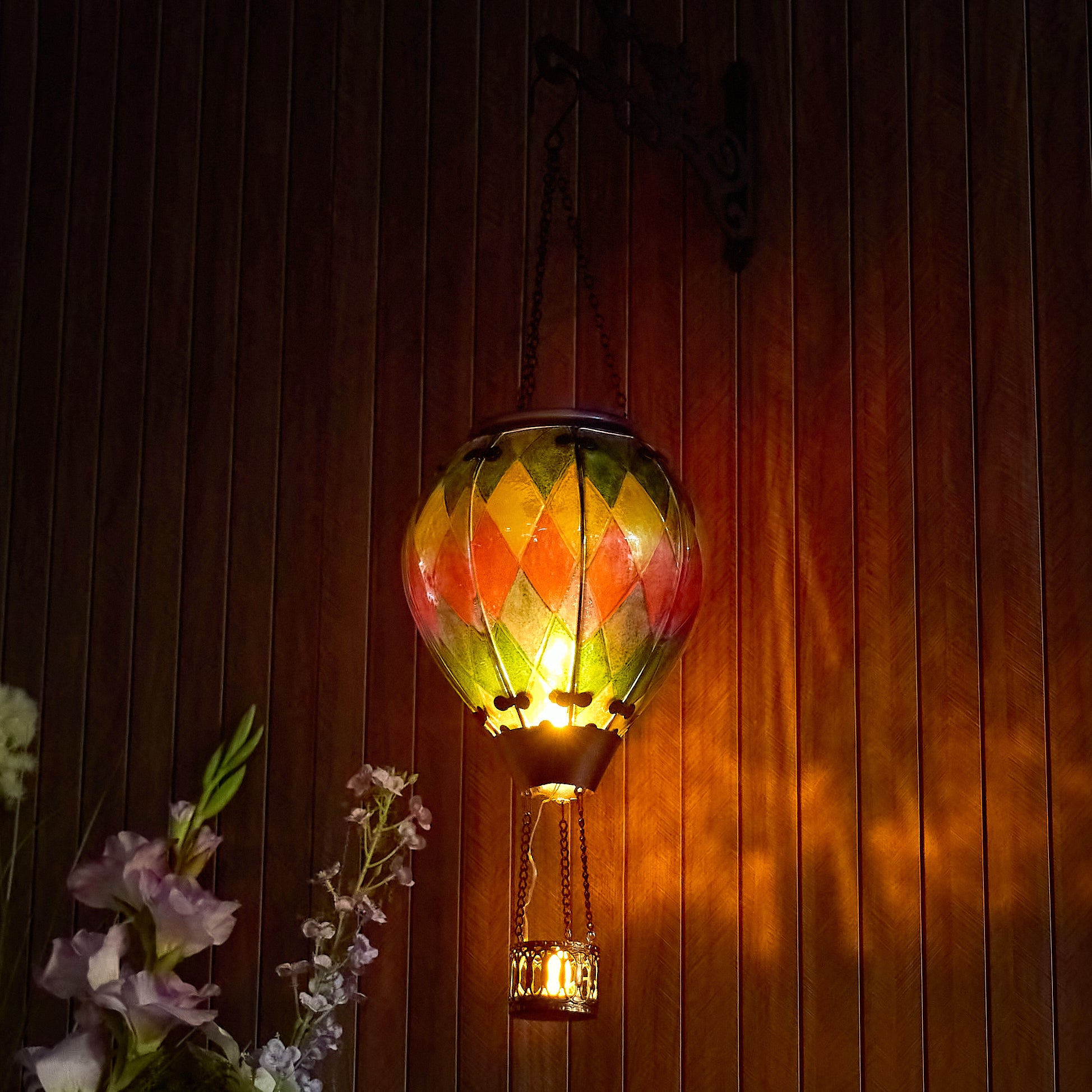 Handmade Hot Air Balloon Solar Flame Lantern-Sunset Prism