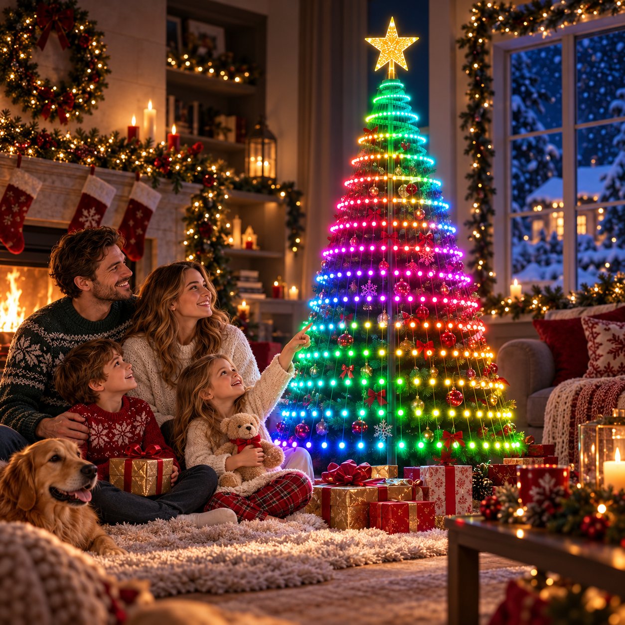 🔥Last Day 70% OFF - 🎄Smart Christmas Tree Lights | Zero Tangling, Infinite Colors ✨