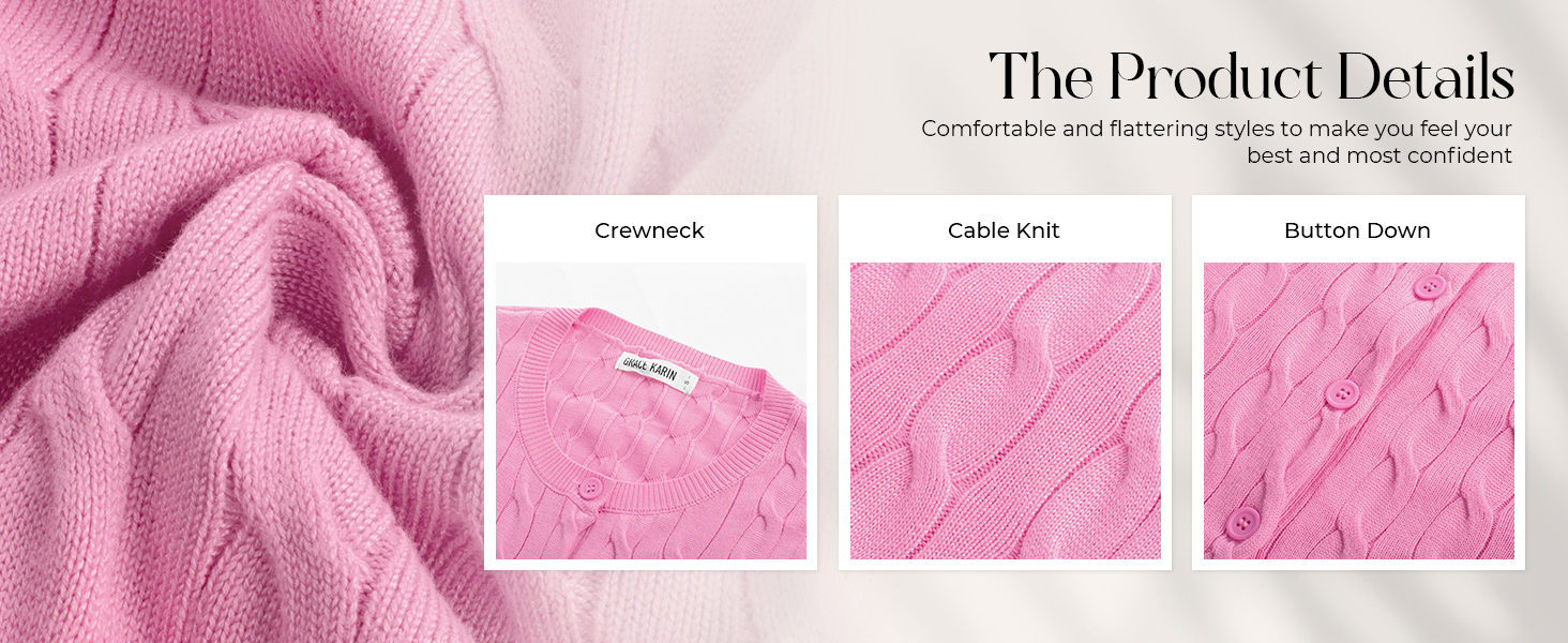 Button Down Sweater Cardigans for Women