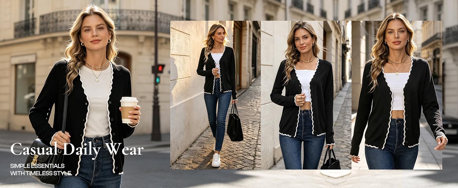 Cardigan Sweaters For Women Lightweight Trendy Cardigans
