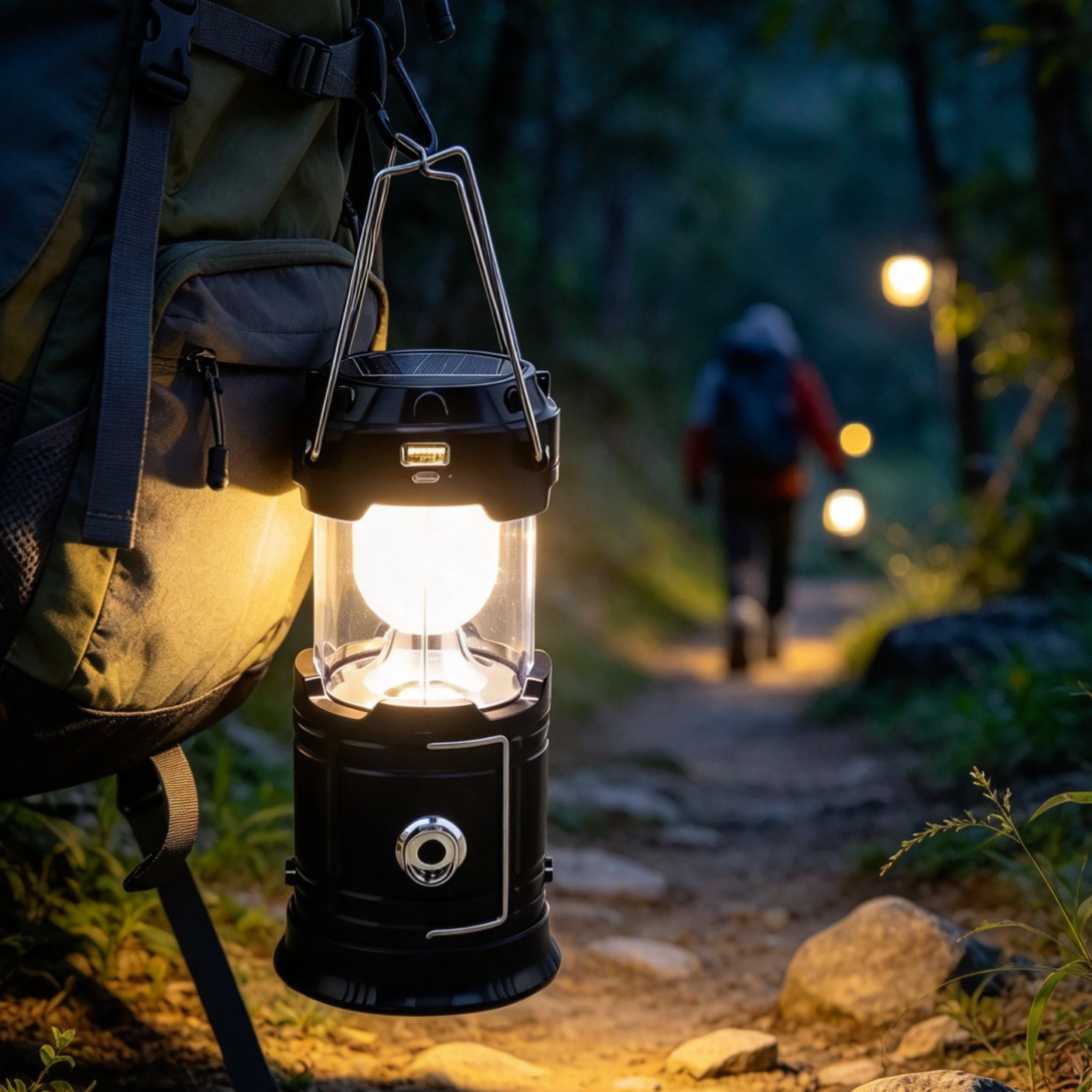 ⚡️Collapsible LED Camping Lanterns Lightweight  Solar