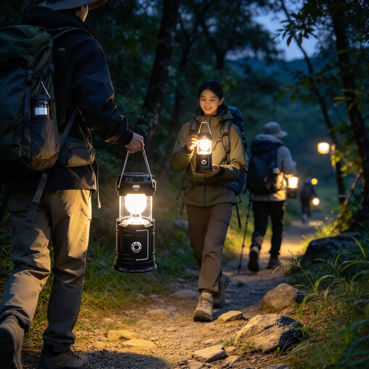 ⚡️Collapsible LED Camping Lanterns Lightweight  Solar