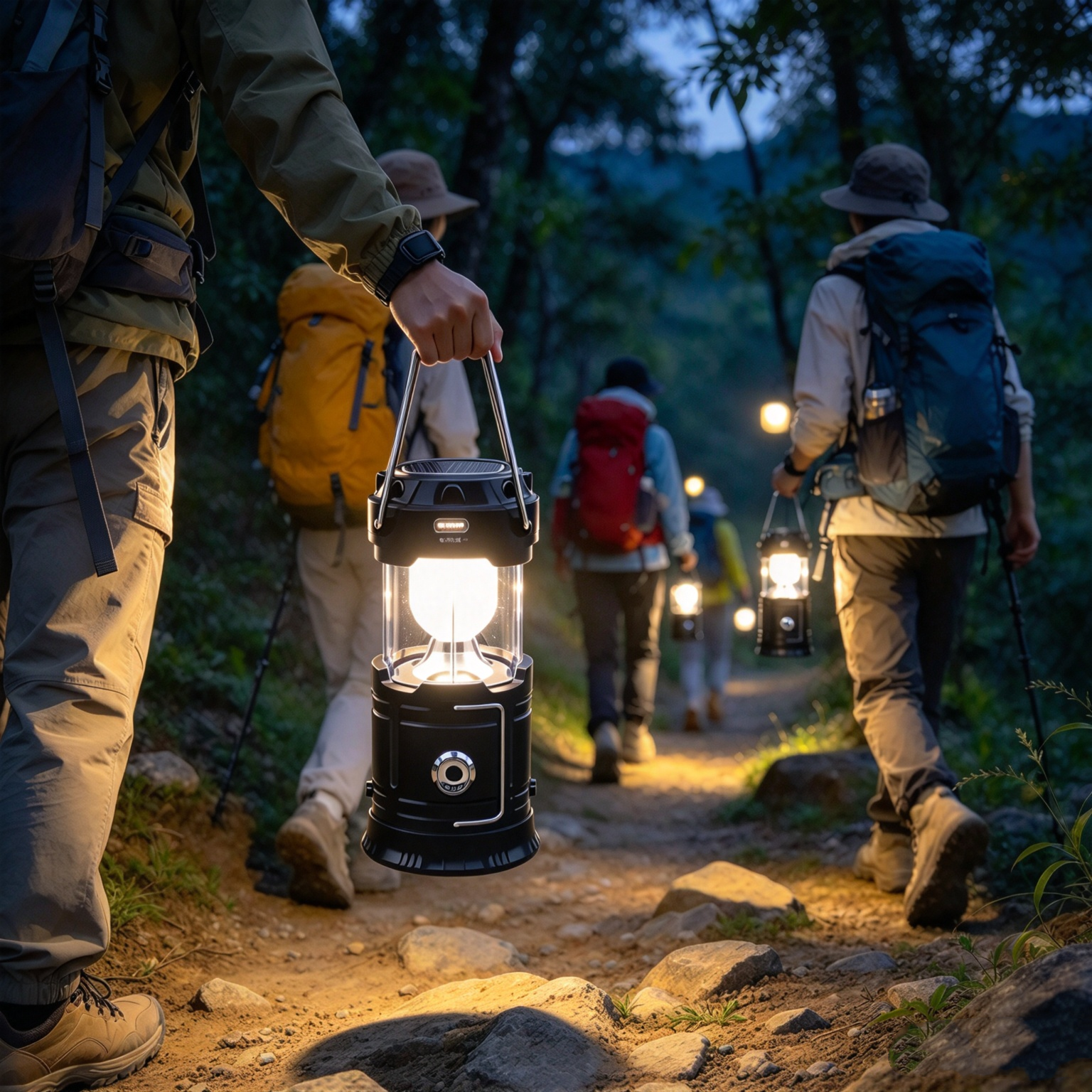 ⚡️Collapsible LED Camping Lanterns Lightweight  Solar