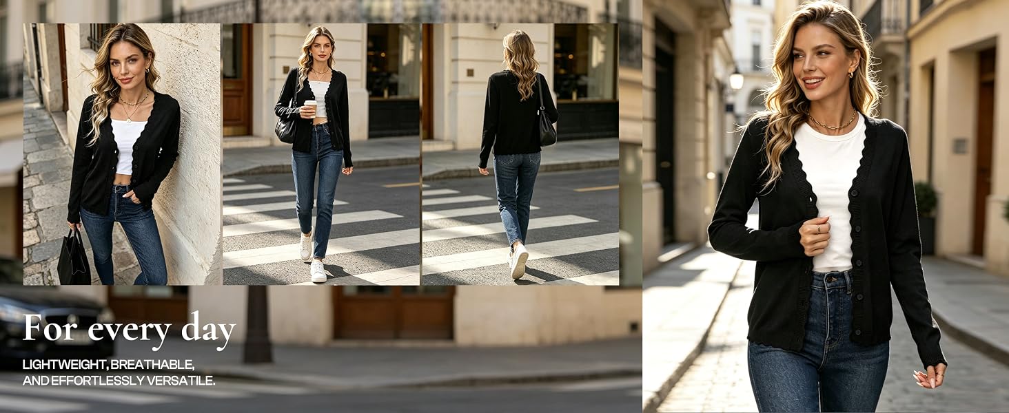 black cardigans for women